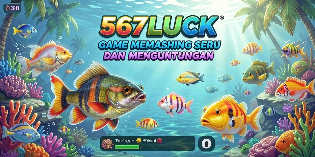 Screenshot gameplay <strong>567LUCK</strong> yang menunjukkan keseruan memancing.
