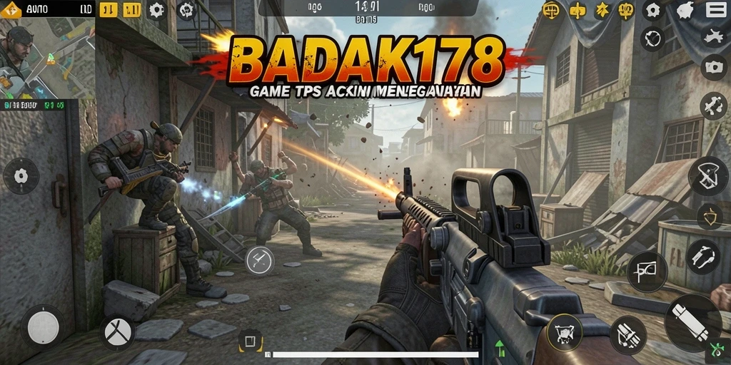 Tampilan gameplay BADAK178 yang mendebarkan dan penuh aksi.
