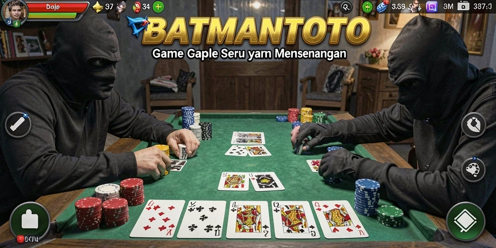 Gameplay menarik dari BATMANTOTO dengan suasana Gaple.