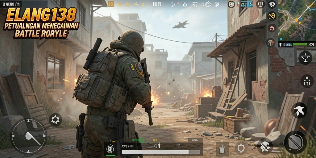Tampilan gameplay intens di ELANG138 saat pertempuran berlangsung.