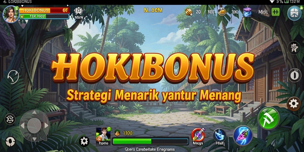 Tampilan gameplay HOKIBONUS yang mendebarkan dan strategis.