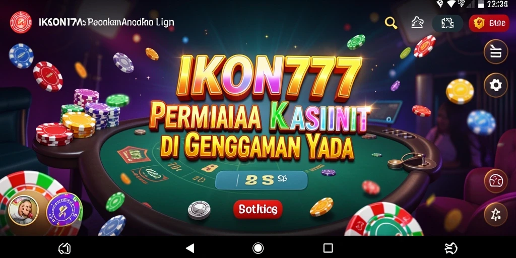 Tampilan gameplay mengasyikkan dari IKON777 dengan berbagai pilihan Kasino.