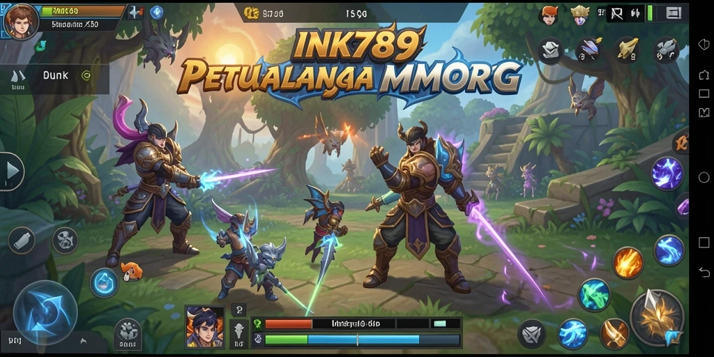 Menampilkan gameplay seru dan petualangan di dunia MMORPG.