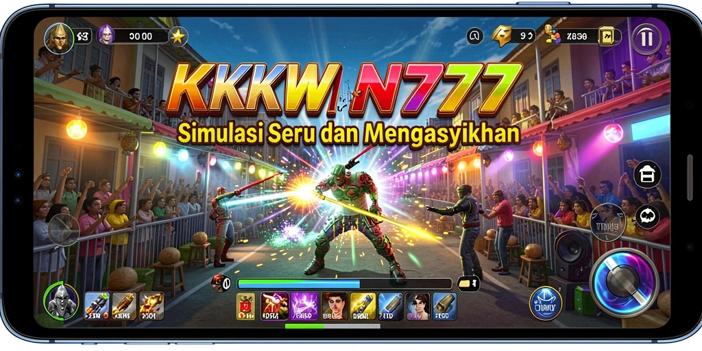 Tampilan menakjubkan dari gameplay KKWIN777 yang penuh aksi.