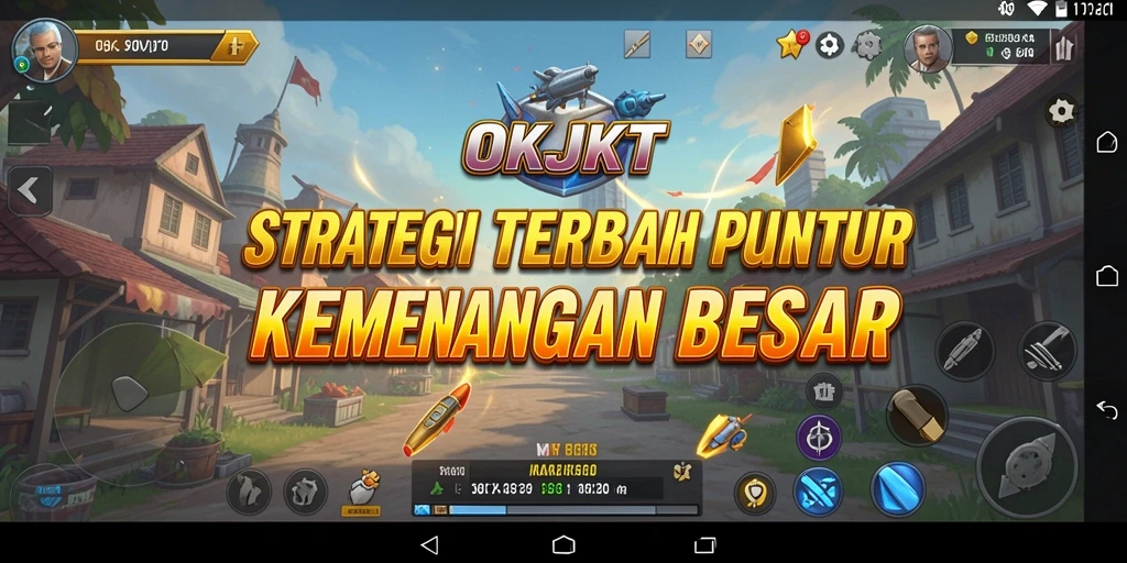 Gameplay strategi yang intens dan menarik di OKJKT.