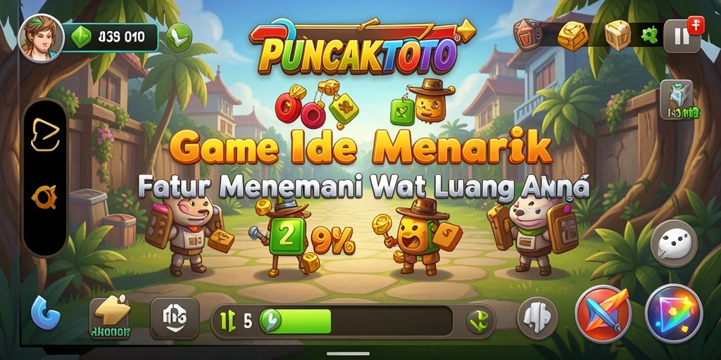 Tampilan mengasyikkan dari gameplay PUNCAKTOTO saat karakter beraksi.