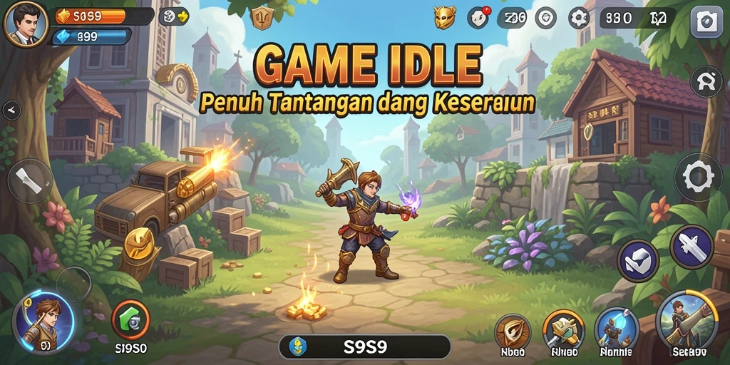 Menampilkan gameplay seru dan karakter unik di S9S9.